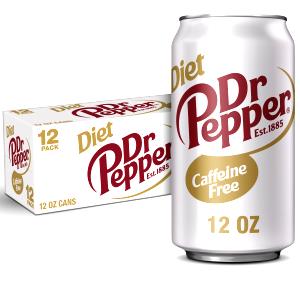 1 serving (12 oz) Diet Dr. Pepper Caffeine Free (Can)