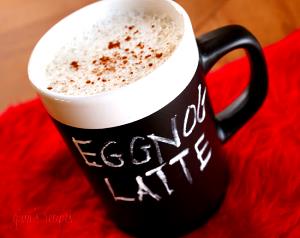 1 serving (12 oz) Eggnog Latte (Tall)