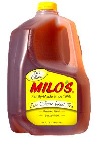 1 serving (12 oz) Famous Sweet Tea No Calorie (12 oz)