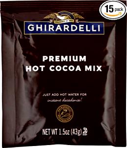 1 serving (12 oz) Ghirardelli Premium Hot Chocolate