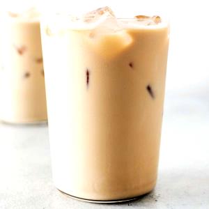1 serving (12 oz) Iced Caffe Latte with Almond Milk (Tall)