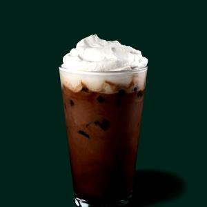 1 serving (12 oz) Iced Caffe Mocha with Soy (Tall)