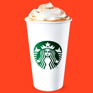 1 serving (12 oz) Nonfat Pumpkin Spice Latte with Whipped Cream (Tall)