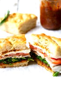 1 serving (12 oz) Smokehouse Turkey Sandwich on Focaccia Bread