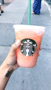 1 serving (12 oz) Strawberry Lemon Limeade Granita (Tall)