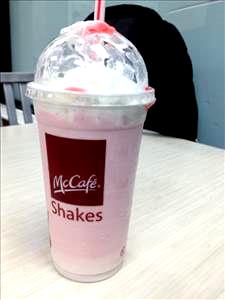 1 serving (12 oz) Strawberry Triple Thick Shake (12 oz)
