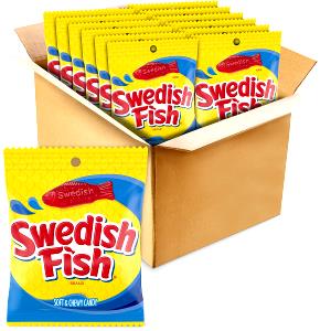 1 serving (12 oz) Swedish Fish Water Ice (Regular)