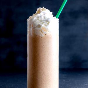 1 serving (12 oz) Tazo Chai Frappuccino Blended Creme with Whipped Cream (Tall)