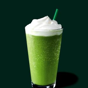 1 serving (12 oz) Tazo Green Tea Frappuccino Blended Creme (Tall)