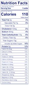 1 serving (12 oz) Wild Berry Smoothie without Yogurt (Small)