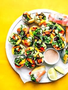 1 serving (120 g) Vegetable Fresh Spring Roll