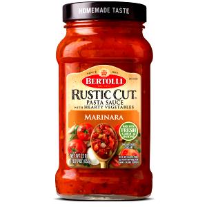 1 serving (121 g) Rustic Cut Pasta Sauce Marinara