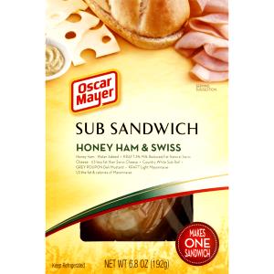 1 serving (12.1 oz) Ham ‘n’ Swiss Supremo Submarinos