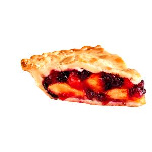 1 serving (1230 g) Peachberry Pie (Whole)