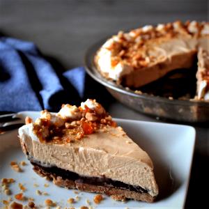 1 serving (1237.2 g) Peanut Butter Silk Pie (Whole)