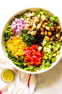 1 serving (13 oz) Southwest Turkey Salad with Dressing