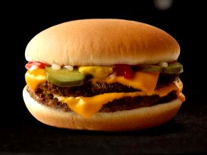 1 serving (13.4 oz) Double Cheeseburger