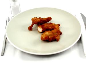 1 serving (135 g) Chicken Strips (3)