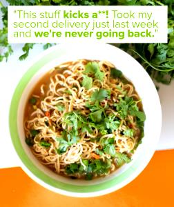 1 serving (136 g) Garlic Pork Tonkotsu