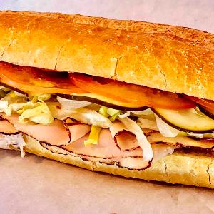 1 serving (13.7 oz) Homestyle Turkey Sandwich (1200)
