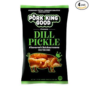 1 serving (14 g) Dill Pickle Pork Rinds
