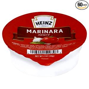 1 serving (14 g) Marinara Sauce Cup (for Cheesy Bread)