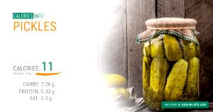 1 serving (14 g) Pickles