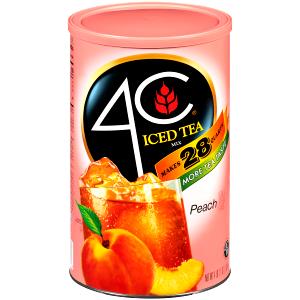 1 serving (14 oz) Peach Iced Tea (14 oz)