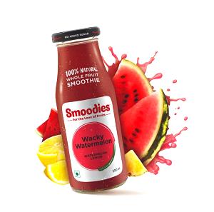 1 serving (14 oz) Wacky Watermelon Snackin Smoothie