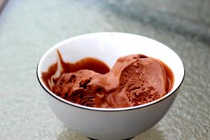 1 serving (140 g) Chocolate Ice Cream Dish (Medium)