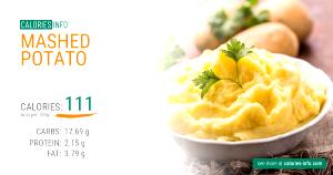 1 serving (145 g) Mashed Potatoes & Gravy