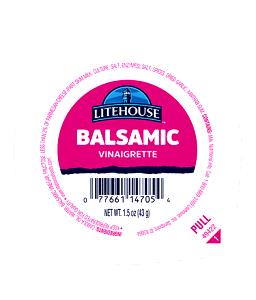 1 serving (1.5 oz) Light Balsamic Vinaigrette