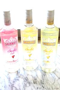 1 serving (1.5 oz) Sorbet Light Vodka