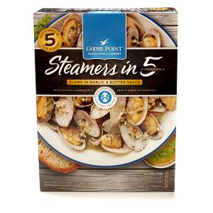 1 serving (151 g) Steamers in 5 Clams