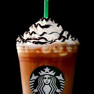 1 serving (16 oz) Caramel Cocoa Cluster Frappuccino (Grande)