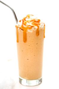 1 serving (16 oz) Caramel Frozen Drink (Grande)