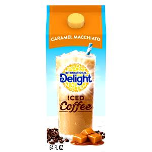 1 serving (16 oz) Caramel Iced Coffee (Small)