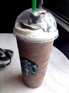 1 serving (16 oz) Double Chocolate Chip Frappuccino (Grande)