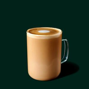 1 serving (16 oz) Flat White with Almond Milk (Grande)