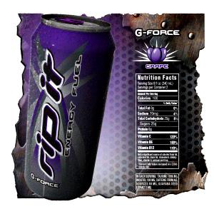 1 serving (16 oz) G-Force (Can)
