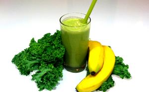 1 serving (16 oz) Green Monkey Smoothie