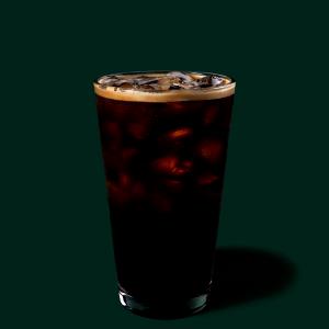 1 serving (16 oz) Iced Caffe Americano (Grande)