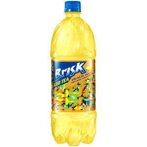 1 serving (16 oz) Lipton Brisk Peach Tea (16 oz)