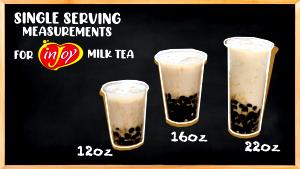 1 serving (16 oz) Milk Tea