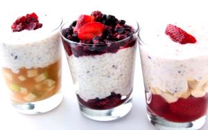 1 serving (16 oz) Mixed Berry Parfait