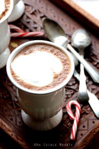 1 serving (16 oz) Nonfat Peppermint Mocha (Small)