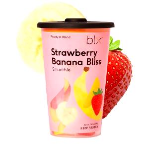 1 serving (16 oz) Strawberry Banana Bliss Smoothie