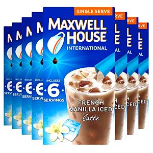 1 serving (16 oz) Vanilla Iced Coffee (Small)