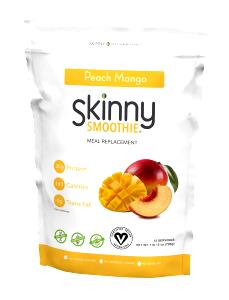 1 serving (16.25 oz) Low-Fat Peach Nectar Smoothie with Ginseng