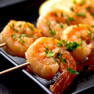 1 serving (163 g) Fresh Shrimp